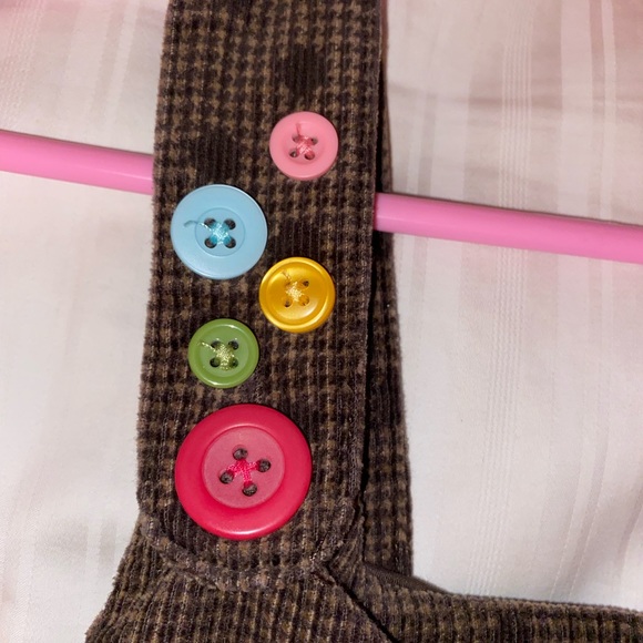 Girls Gymboree brown dress size 7 - Picture 5 of 6